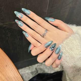  Handmade Good Luck Fish Press On Nails cashymart