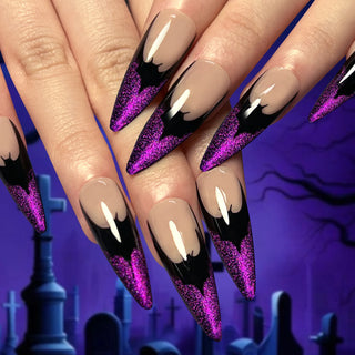  Hauntingly Chic Stiletto Nails cashymart