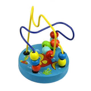  Wooden Bead Wire Maze Toy cashymart