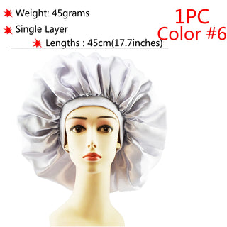  Adjustable Satin Sleep Bonnet cashymart