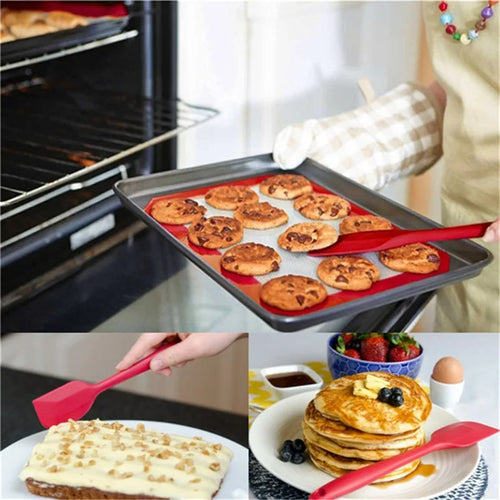  Heat Resistant Silicone Spoon Scraper Utensil cashymart