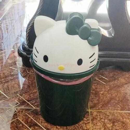 Hello Kitty Kawaii Trash Can for Home cashymart