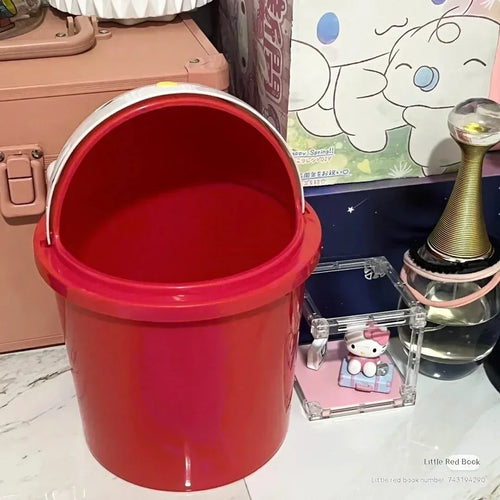  Hello Kitty Kawaii Trash Can for Home cashymart