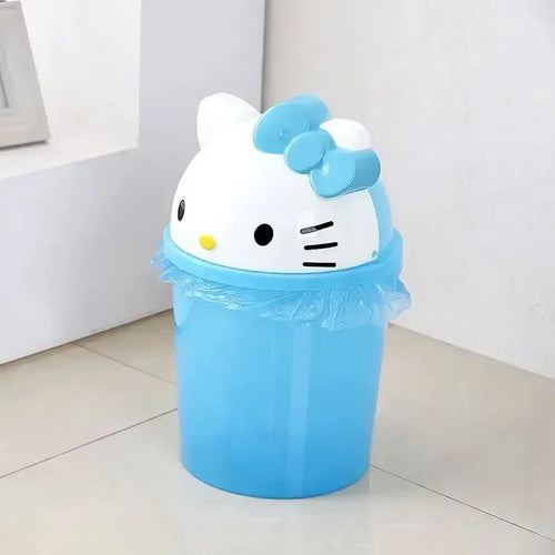  Hello Kitty Kawaii Trash Can for Home cashymart