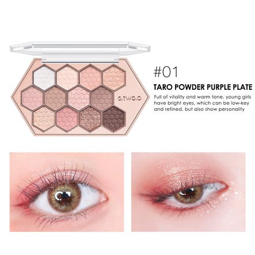  Hexagon Star Diamond Earth Palette cashymart