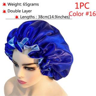  Adjustable Satin Sleep Bonnet cashymart