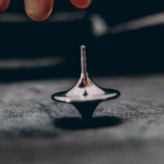 High End EDC Stress Reliever Metal Turntable Top cashymart