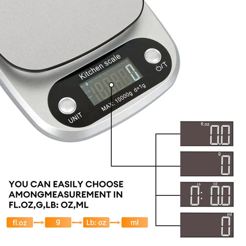  High Precision Digital Kitchen Scale 10kg cashymart