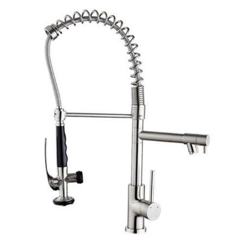  High-Pressure Copper Spring Kitchen Faucet cashymart