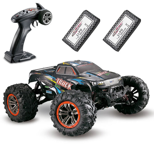  High-Speed 1:10 RC Off-Road Truck - Waterproof Dual Motor Adventure cashymart