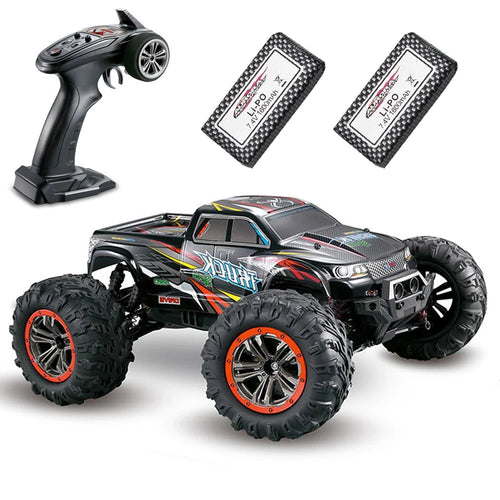  High-Speed 1:10 RC Off-Road Truck - Waterproof Dual Motor Adventure cashymart