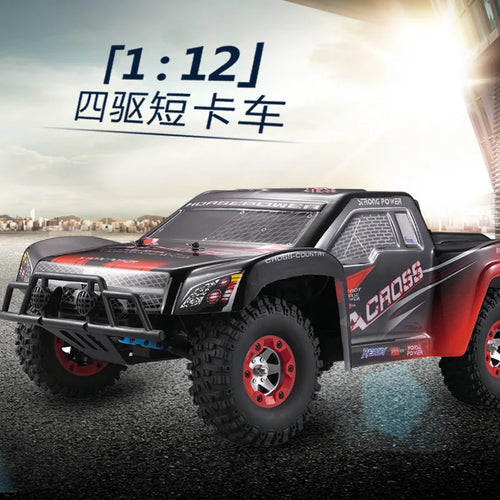  High-Speed 1:12 Off-Road Remote Control Truck - 4WD Drift Fun cashymart