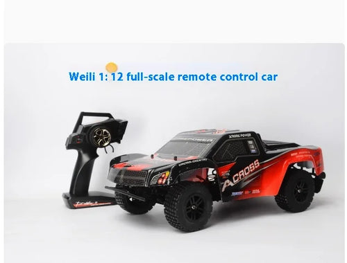  High-Speed 1:12 Off-Road Remote Control Truck - 4WD Drift Fun cashymart