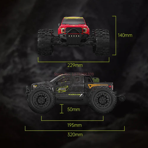  High-Speed 1/14 Rarello Gladiator RC Car - Off-Road Fun cashymart