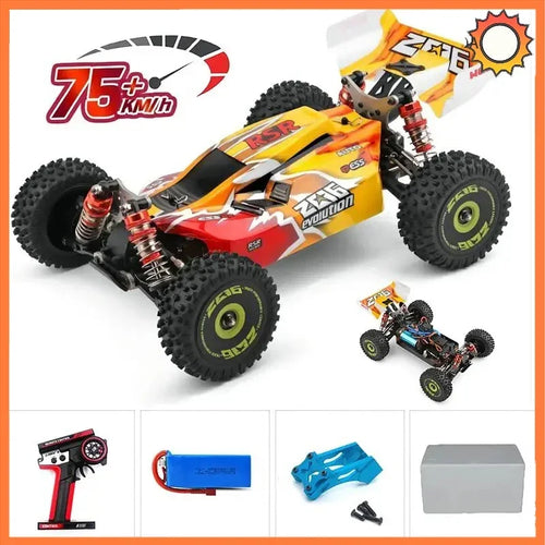 High-Speed 1:14 WLtoys 144001 RC Car - 60Km/H Off-Road Adventure cashymart