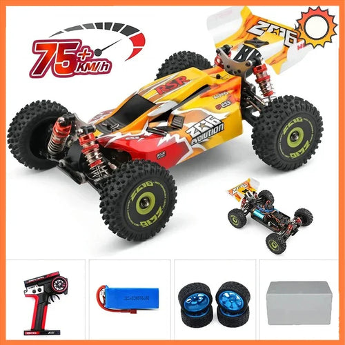  High-Speed 1:14 WLtoys 144001 RC Car - 60Km/H Off-Road Adventure cashymart