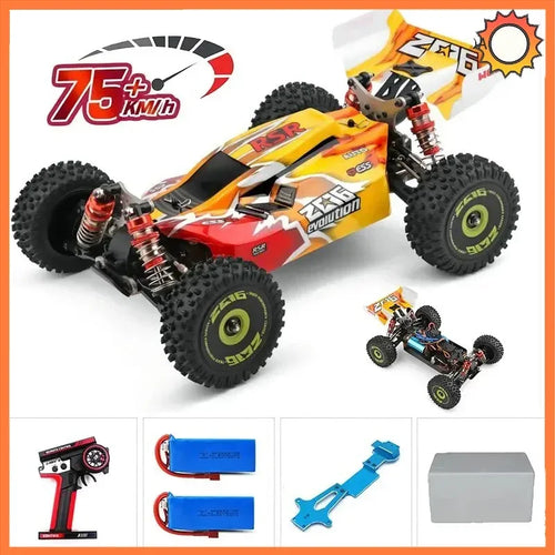  High-Speed 1:14 WLtoys 144001 RC Car - 60Km/H Off-Road Adventure cashymart