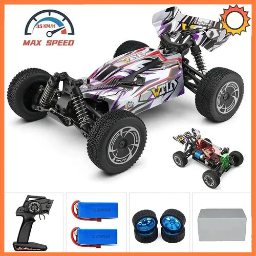  High-Speed 1:14 WLtoys 144001 RC Car - 60Km/H Off-Road Adventure cashymart