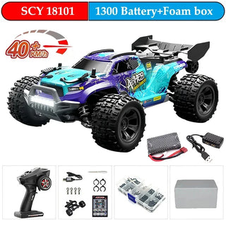  High-Speed 1:16 4WD Drift RC Car with LED - 70KM/H or 50KM/H cashymart