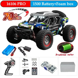 High-Speed 1:16 4WD Drift RC Car with LED - 70KM/H or 50KM/H cashymart