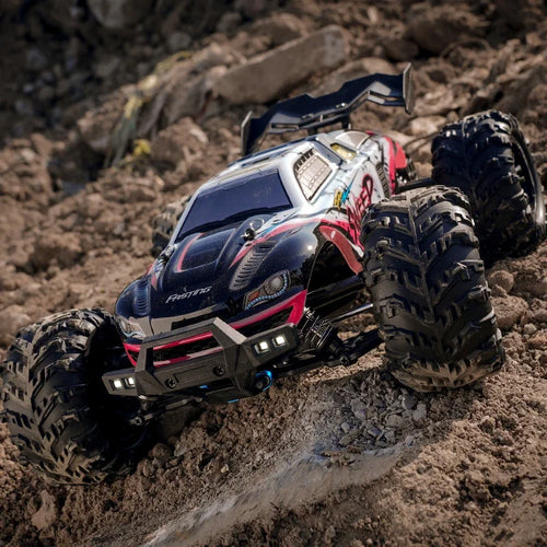  High-Speed 1:16 4WD Drift RC Car with LED - 75KM/H Monster Truck cashymart