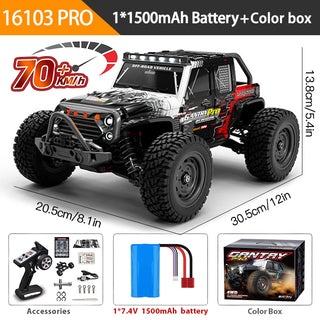  High-Speed 1:16 4WD Drift RC Car with LED – Thrilling Fun for Kids cashymart