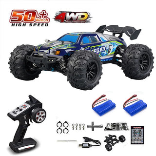  High-Speed 1:16 4WD RC Drift Monster Truck with LED Remote Control cashymart