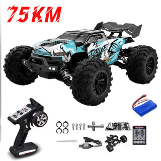  High-Speed 1:16 4WD RC Monster Truck with LED Lights cashymart