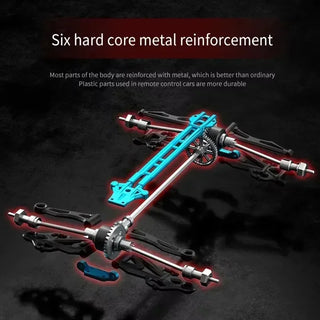  High-Speed 1:16 RC Off-Road Truck - 70KM/H Brushless Fun cashymart