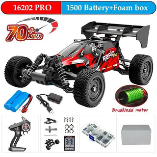  High-Speed 1:16 RC Off-Road Truck - 70KM/H Brushless Fun cashymart