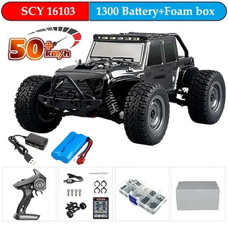  High-Speed 1:16 RC Off-Road Truck - 70KM/H Brushless Fun cashymart