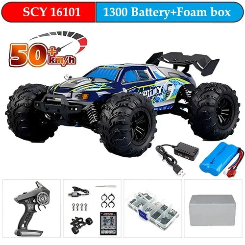  High-Speed 1:16 RC Off-Road Truck - 70KM/H Brushless Fun cashymart