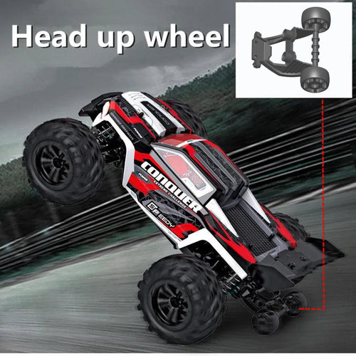  High-Speed 1:16 Scale 4WD RC Monster Truck - 50km/h Off-Road Fun cashymart