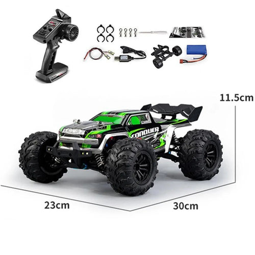  High-Speed 1:16 Scale 4WD RC Monster Truck - 50km/h Off-Road Fun cashymart