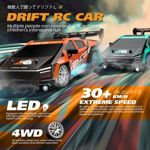  High-Speed 1:24 Remote Control Drift Car - Mustang AE86 Racing Toy cashymart