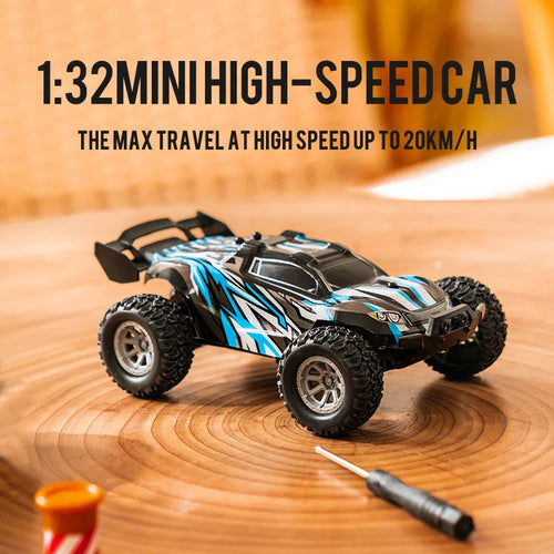 High-Speed 1/32 Drift RC Car with LED Lights - Off-Road Fun cashymart