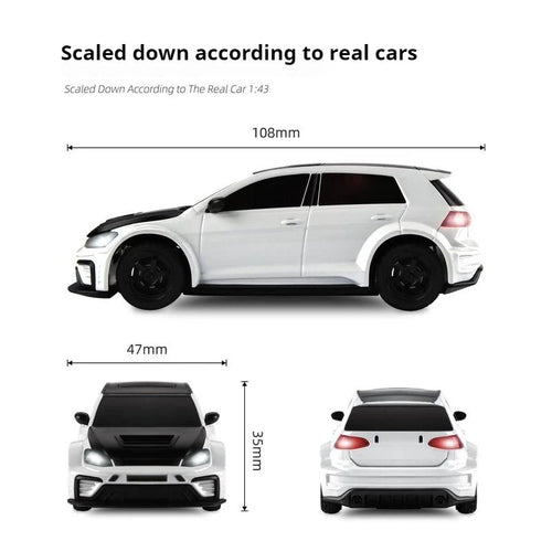  High-Speed 1/43 FPV RC Car with Camera - Perfect for Young Racers cashymart