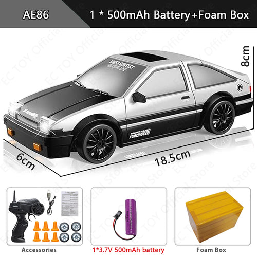  High-Speed 2.4G RC Drift Car AE86 - Perfect Gift for Kids cashymart