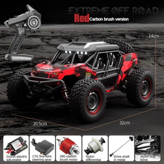  High-Speed 4WD Brushless RC Car - 60KM/H Off-Road Adventure Toy cashymart