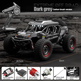  High-Speed 4WD Brushless RC Car - 60KM/H Off-Road Adventure Toy cashymart