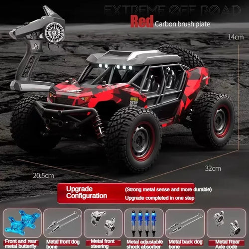  High-Speed 4WD Brushless RC Car - 60KM/H Off-Road Adventure Toy cashymart