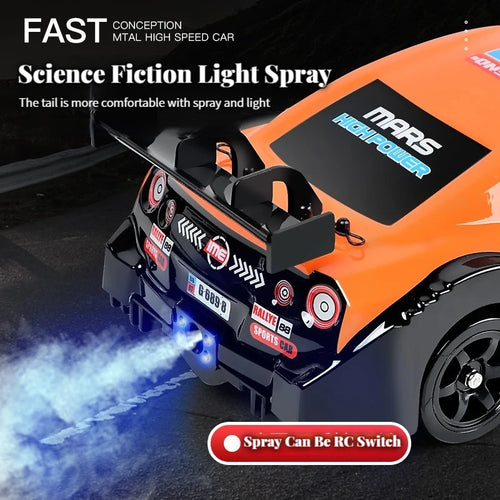  High-Speed 4WD RC Drift Car with Spray & Dual Tires - Classic Edition cashymart