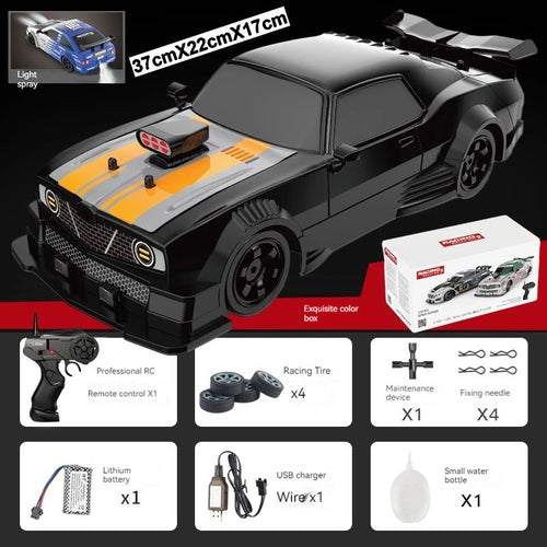  High-Speed 4WD RC Drift Car with Spray & Dual Tires - Classic Edition cashymart