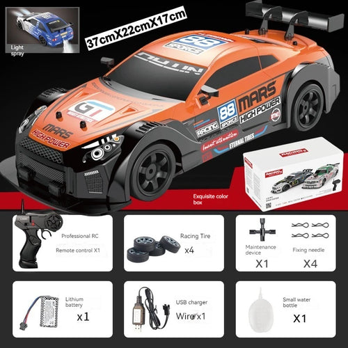  High-Speed 4WD RC Drift Car with Spray & Dual Tires - Classic Edition cashymart