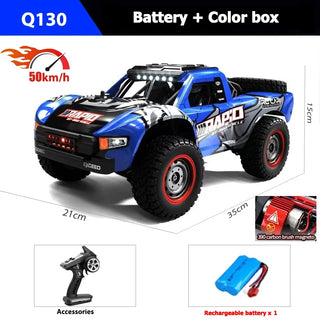  High-Speed JJRC Q130 1:12 4WD RC Drift Monster Truck - 70 KM/H Fun cashymart