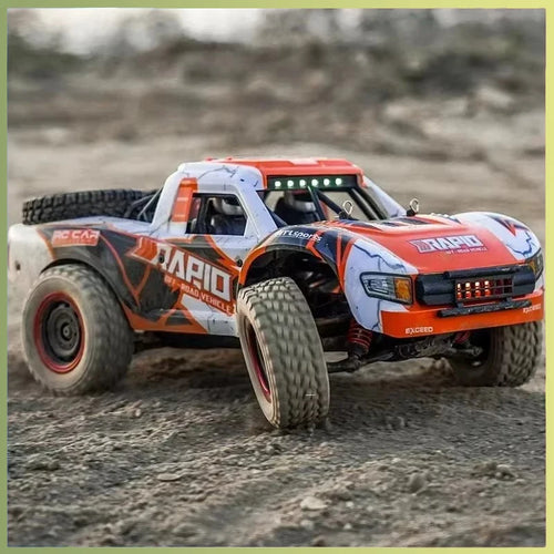  High-Speed JJRC Q130 1:16 4WD RC Car with Brushless Motor & Lights cashymart