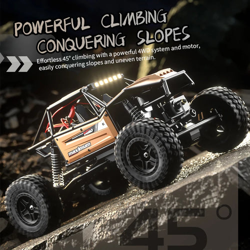  High-Speed LED Off-Road RC Climbing Car for Kids cashymart