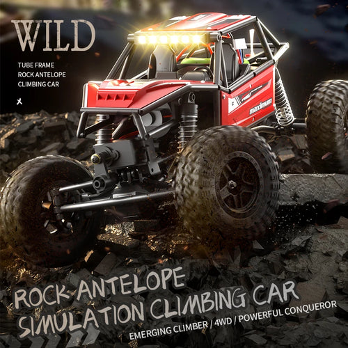  High-Speed LED Off-Road RC Climbing Car for Kids cashymart