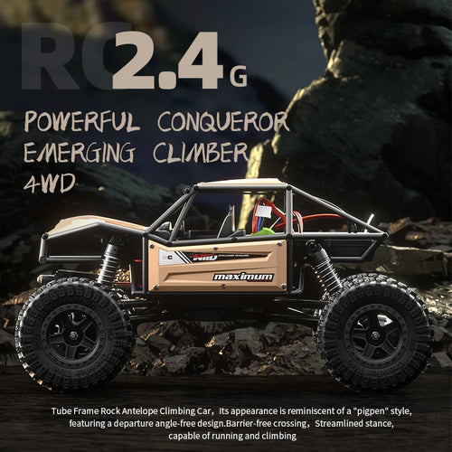  High-Speed LED Off-Road RC Climbing Car for Kids cashymart