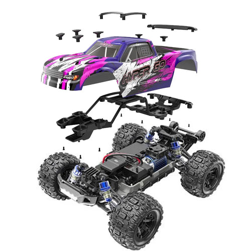  High-Speed MJX Hyper Go 4WD GPS Truggy RC Monster Truck RTR cashymart